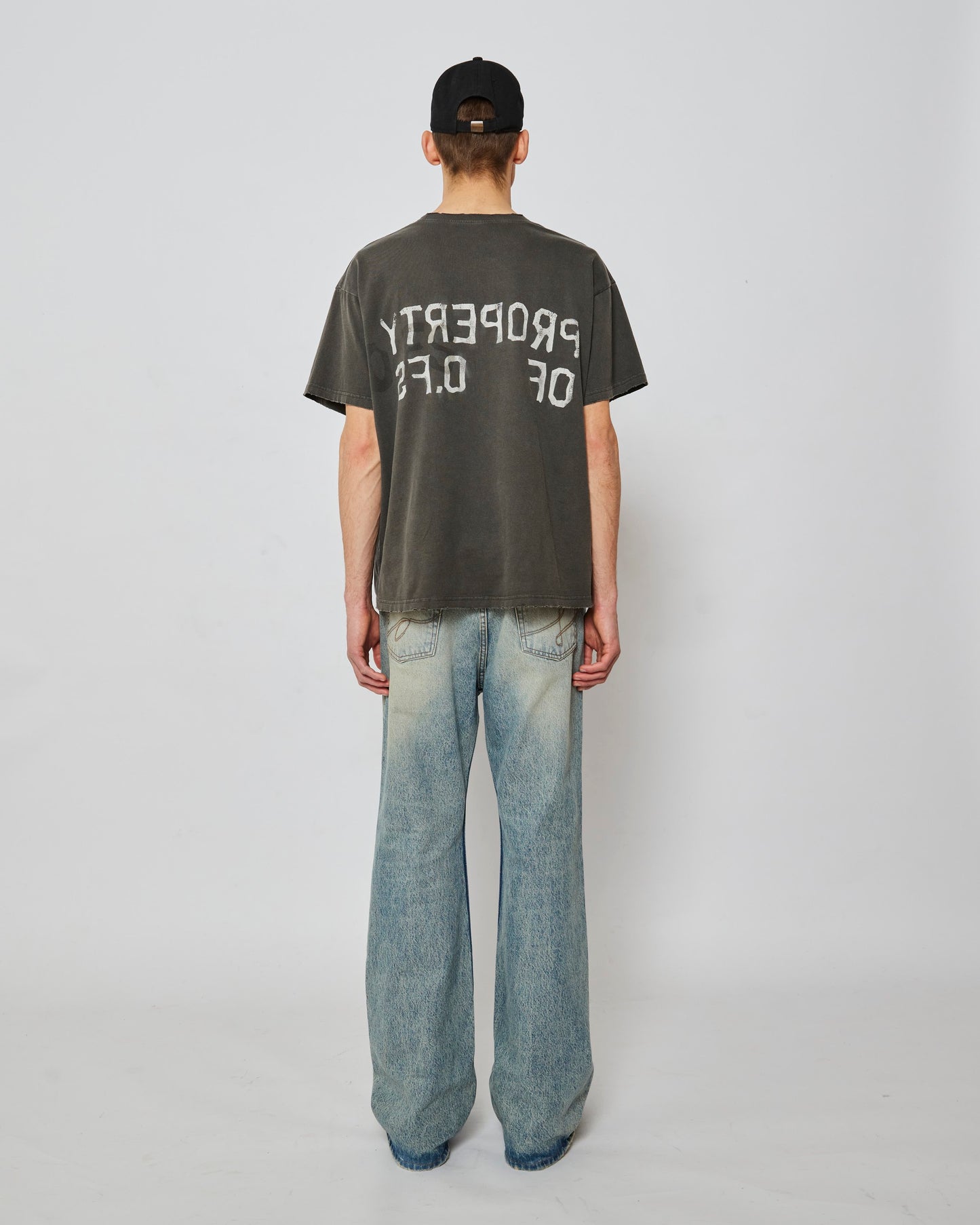 PROPERTY VINTAGE T-SHIRT (DUST BLACK)