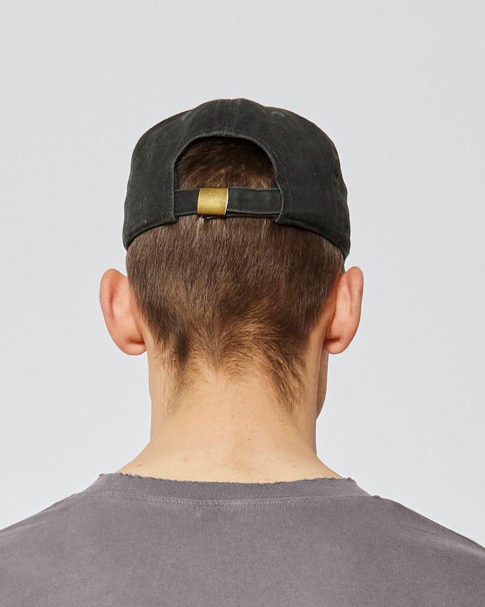 NEEDLE BASEBALL HAT (WASHED BLACK)