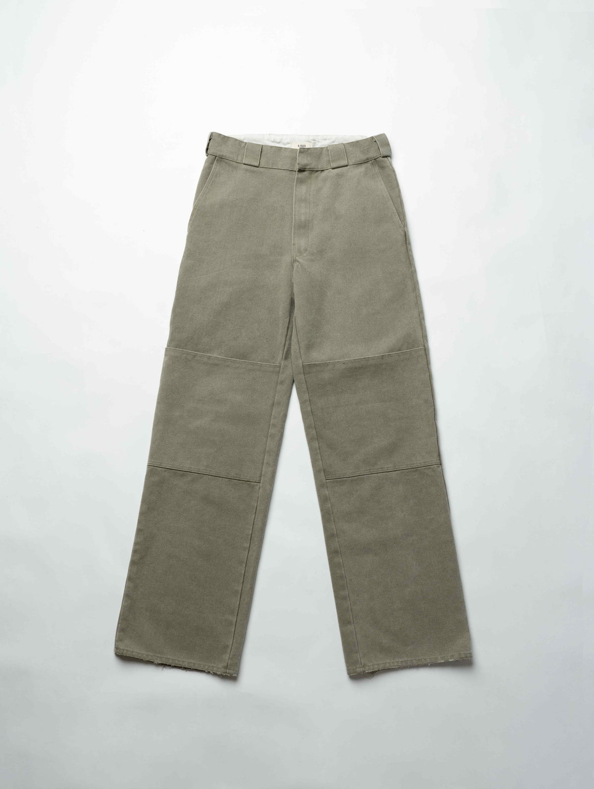 3D WIDE DOUBLE KNEE PANT (KHAKI-SAGE)