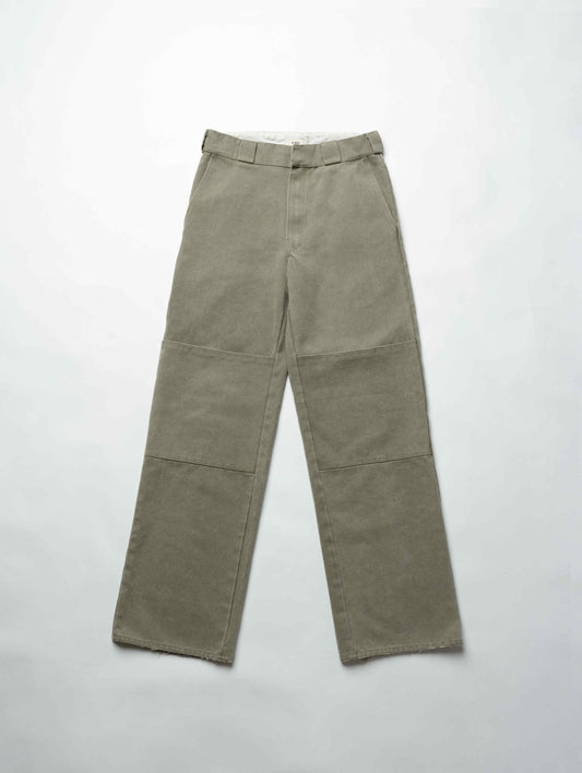 3D WIDE DOUBLE KNEE PANT (KHAKI-SAGE)