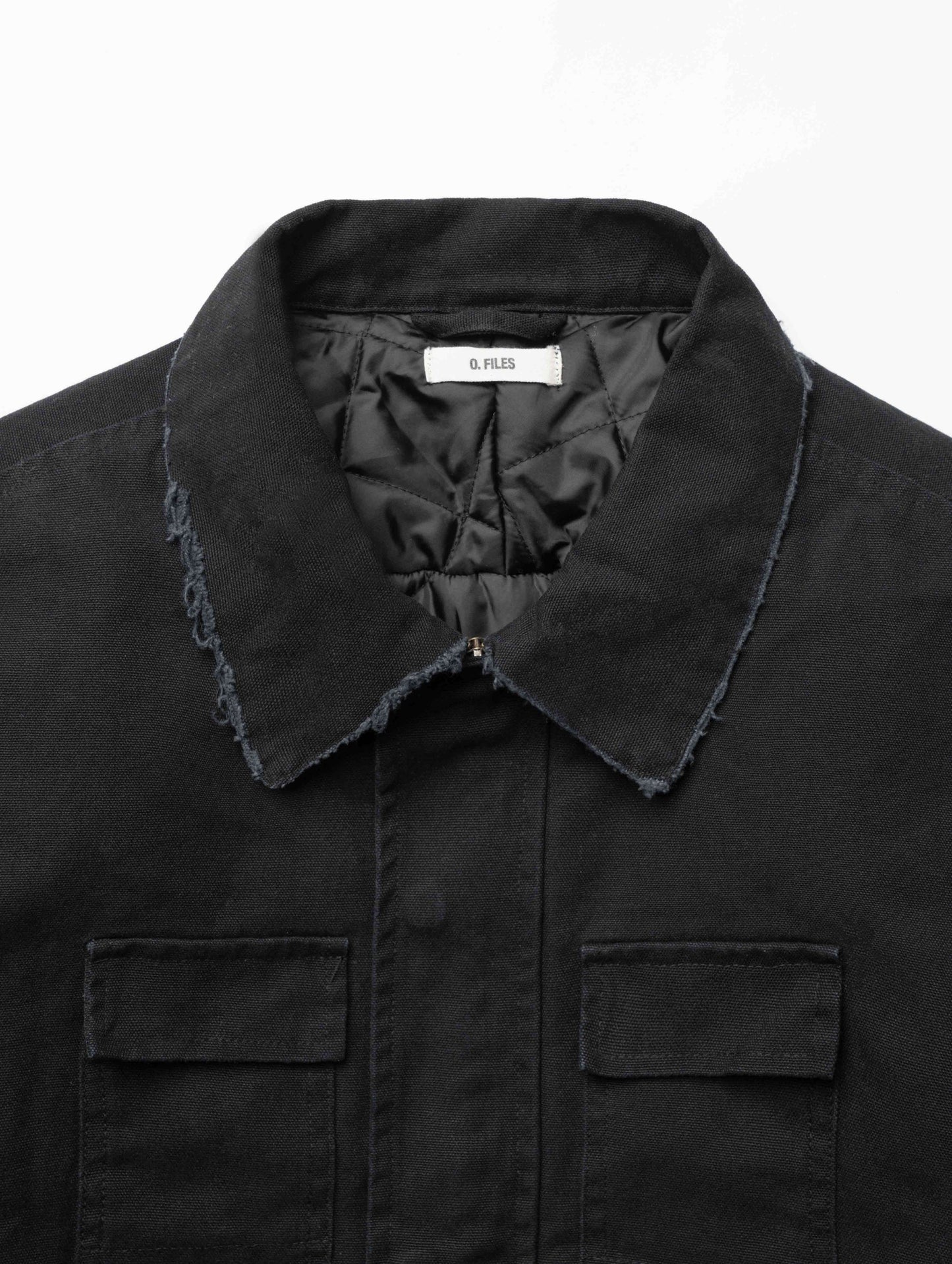 4-POCKET CANVAS WORK JACKET (VINTAGE BLACK)