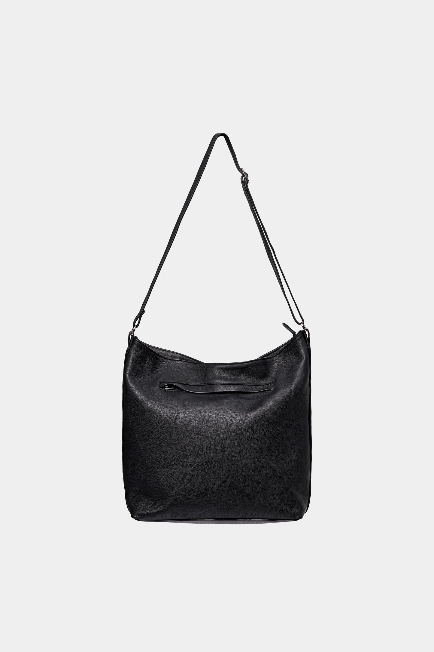 COMMUTER LEATHER BAG in black