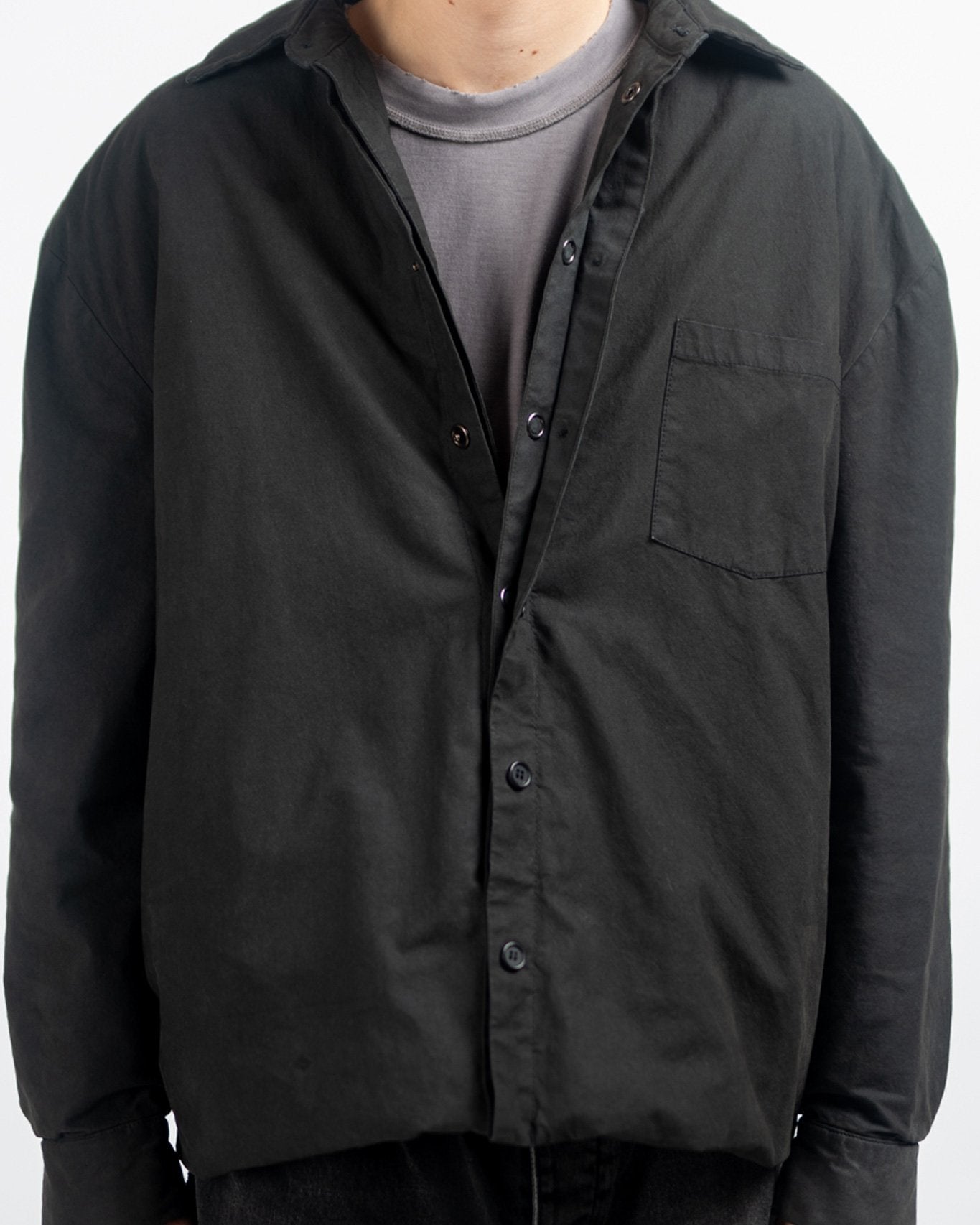 DOUBLE LAYER OVERSHIRT JACKET