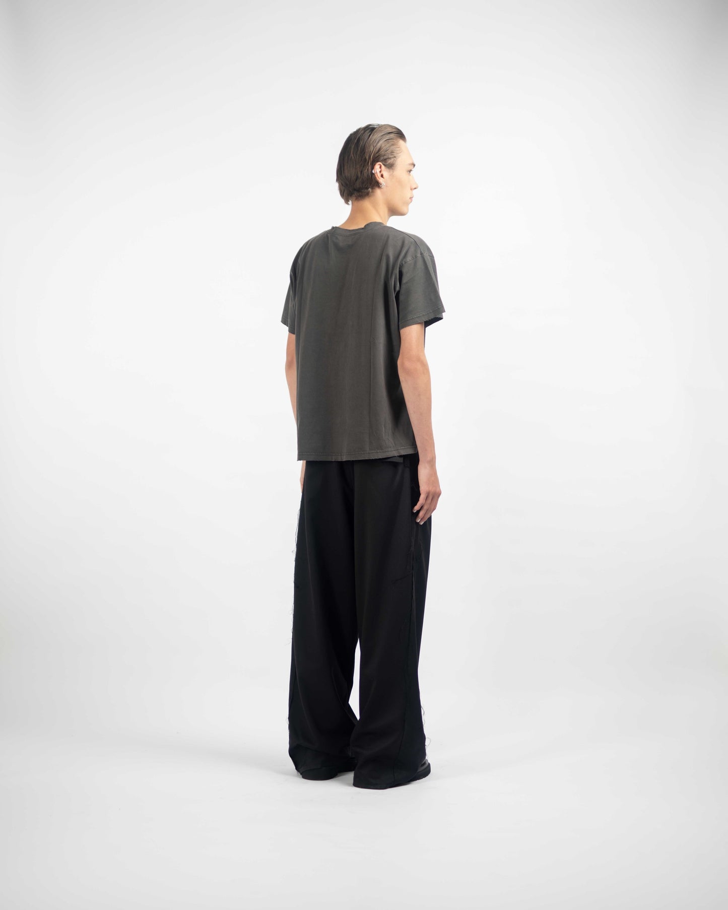 REVERSIBLE VINTAGE T-SHIRT (DUST BLACK)