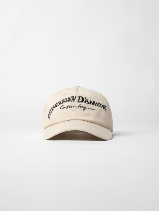 GÉNÉRATION D'AMOUR BASEBALL HAT (VINTAGE CREAM)