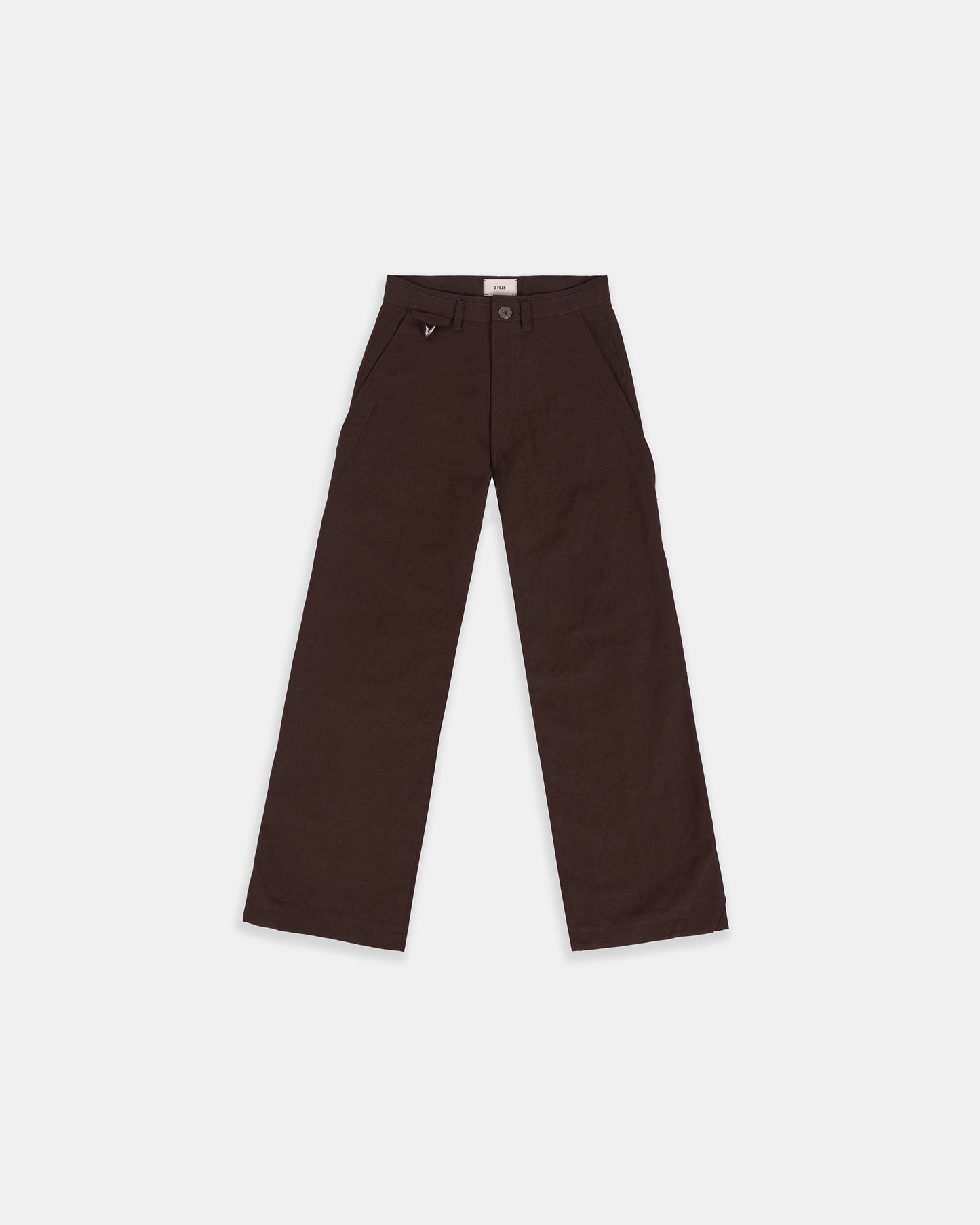 ORIGAMI CANVAS PANTS (DARK OAK)