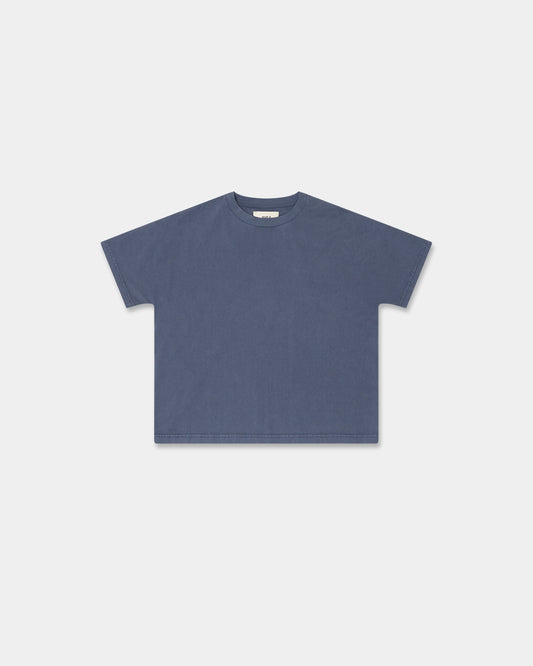 KIMONO 2.0 T-SHIRT in beluga grey/blue (exclusive)