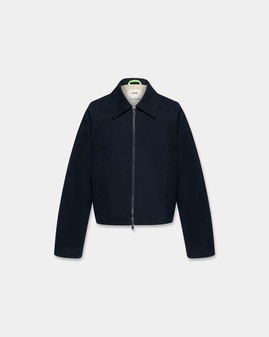 CURTAIN 2.0 JACKET in midnight blue
