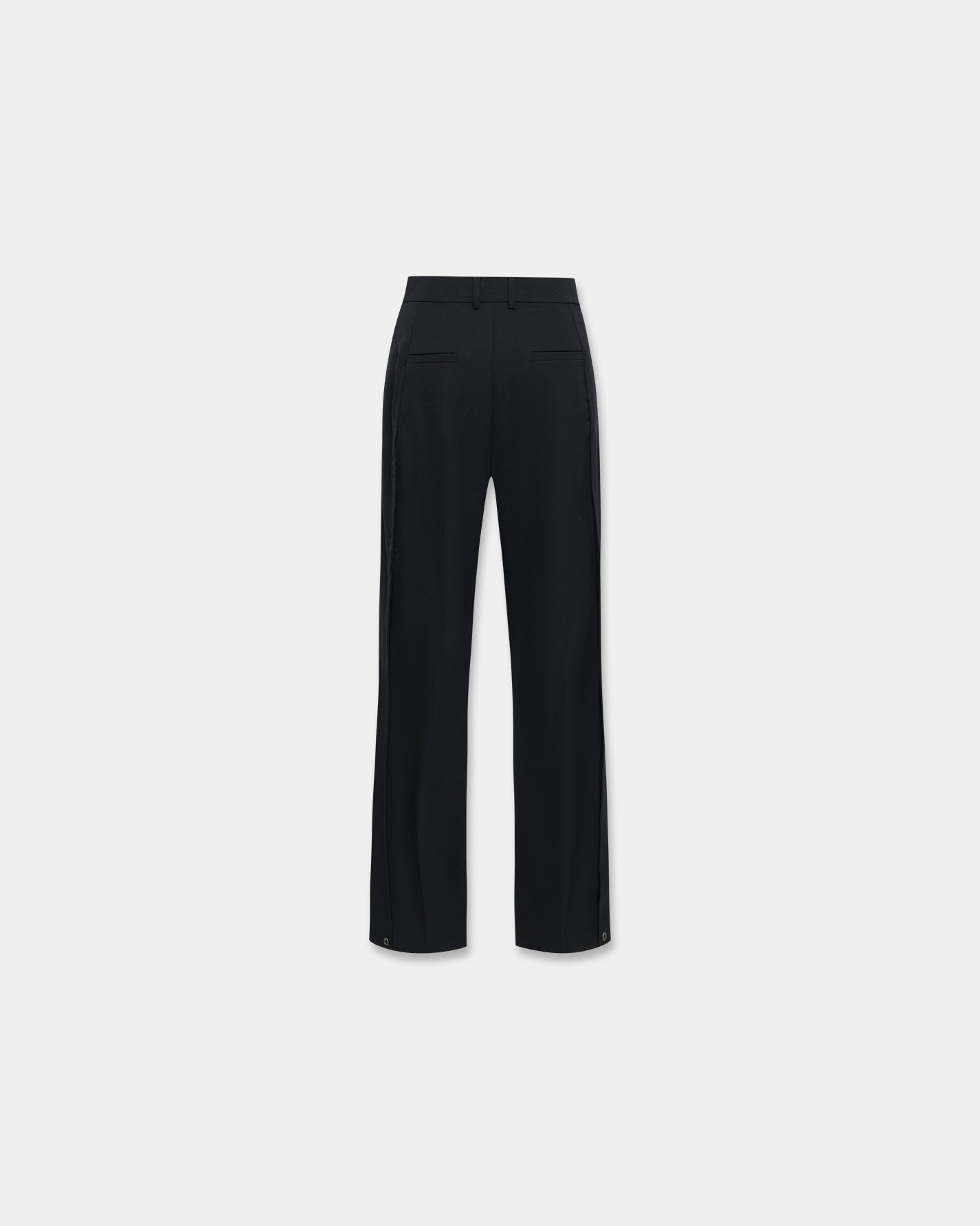 ORIGAMI 2.0 WOOL TROUSERS in black