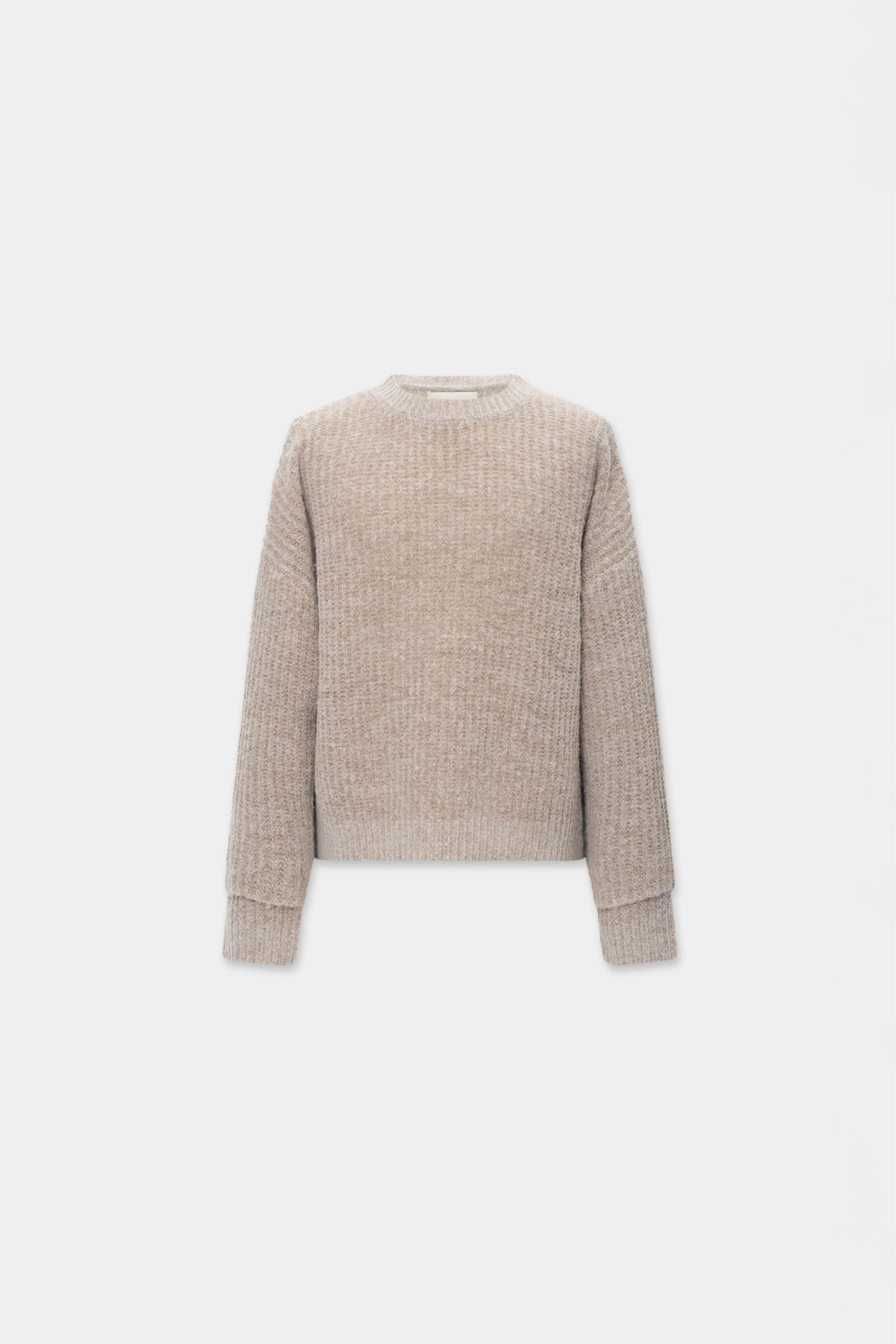 INTERLACED SWEATER in oatmeal