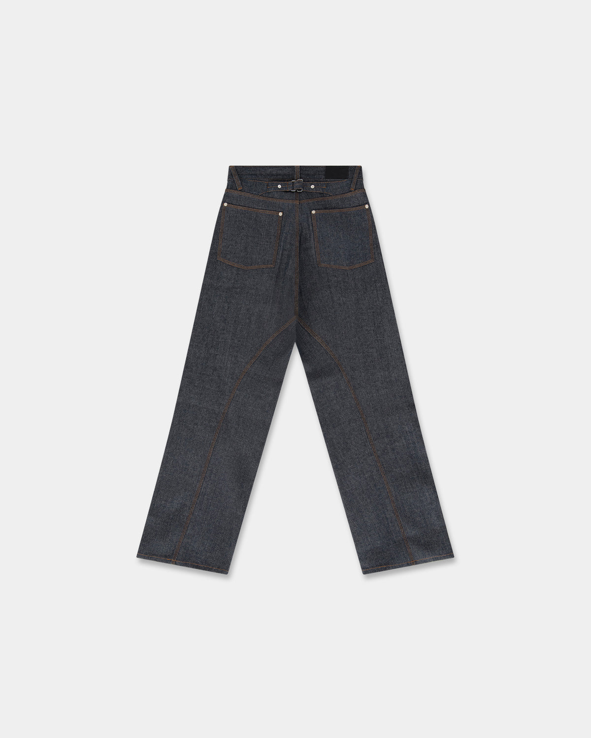 ITALIAN RAW DENIM JEANS in indigo