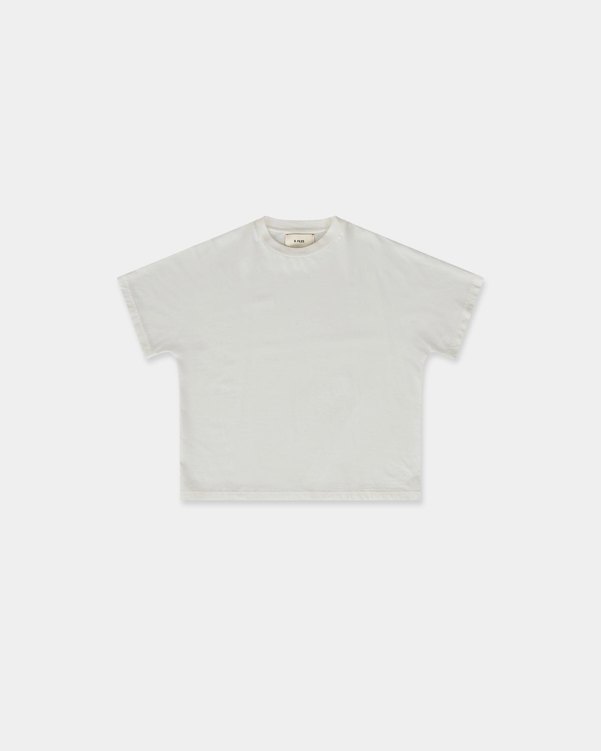 KIMONO T-SHIRT in oatmeal white