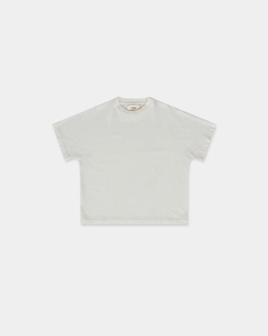 KIMONO T-SHIRT in oatmeal white