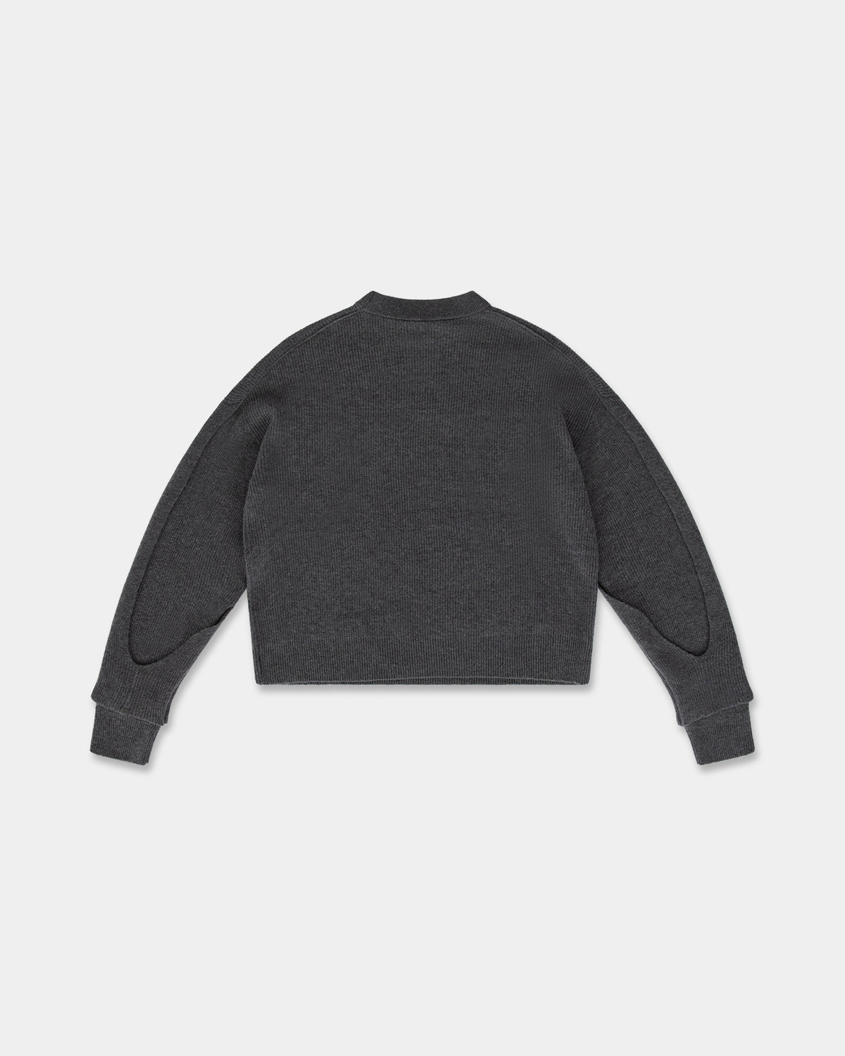 INTERLACED SWEATER in charcoal