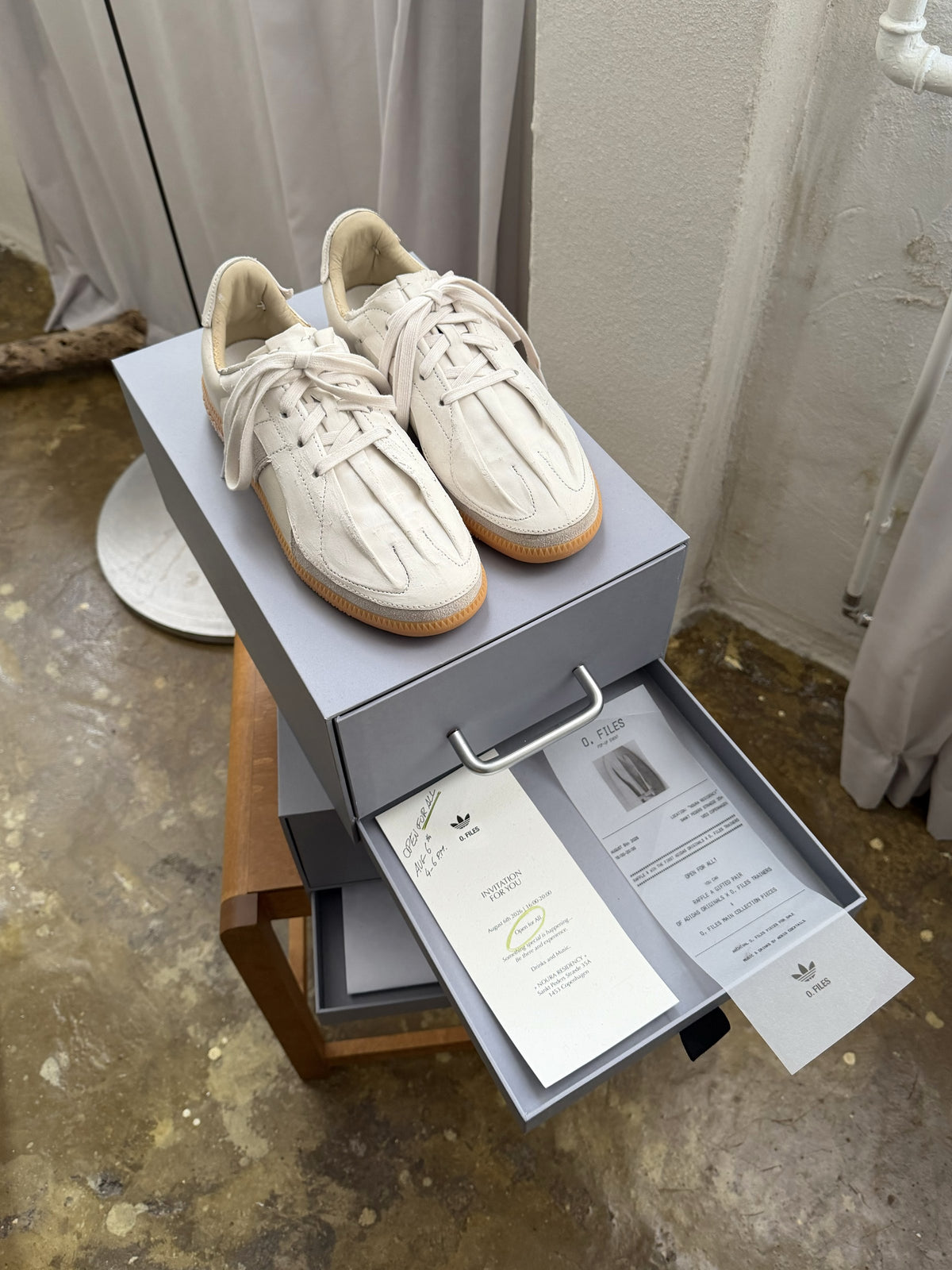O. FILES X ADIDAS