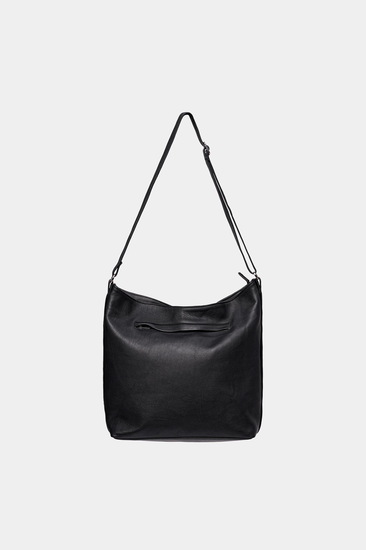 COMMUTER LEATHER BAG in black