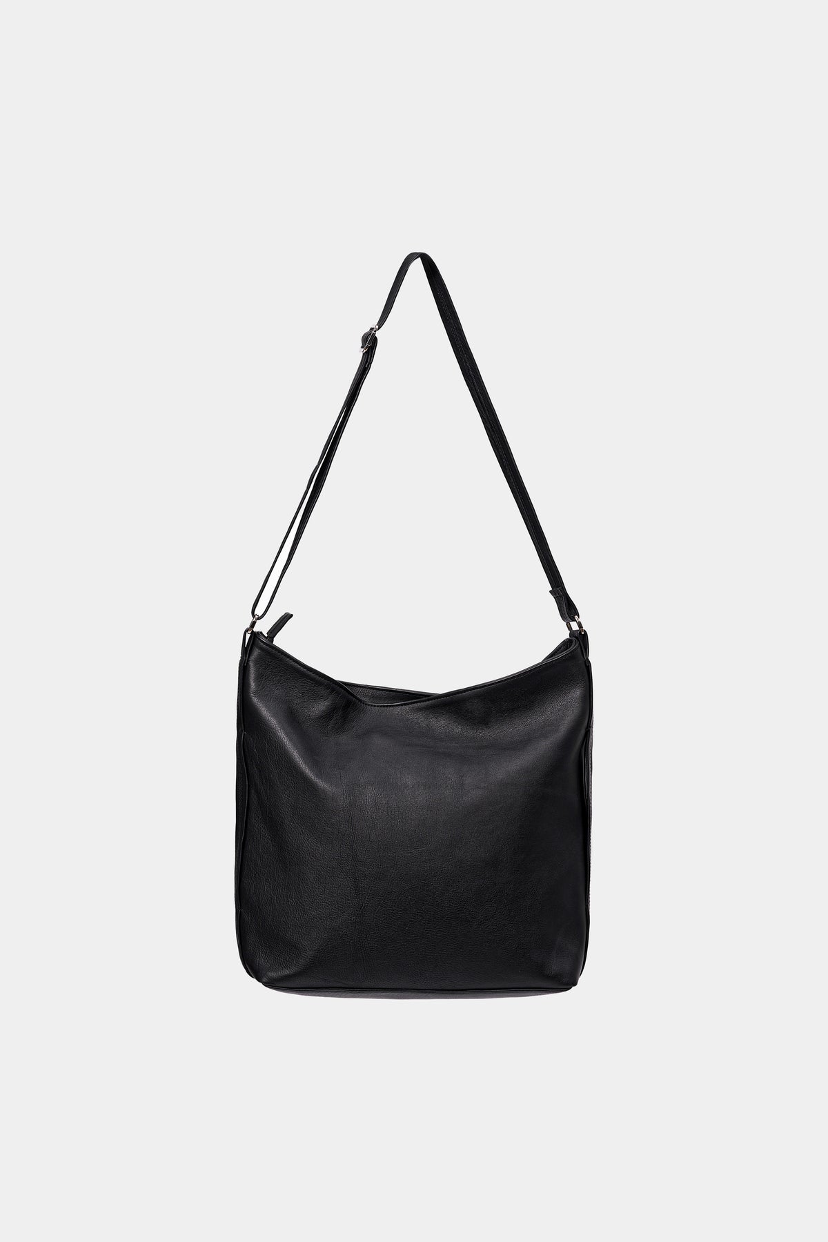 COMMUTER LEATHER BAG in black
