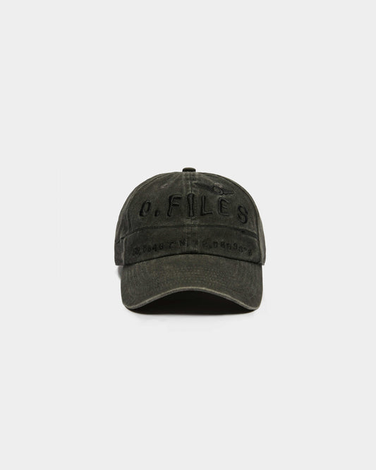 NEEDLE BASEBALL HAT (WASHED BLACK)
