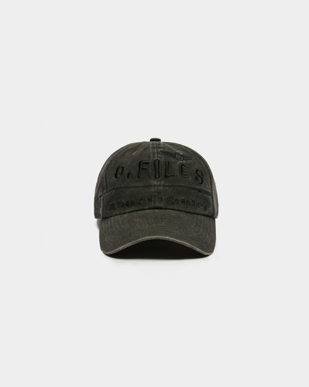 NEEDLE BASEBALL HAT (WASHED BLACK)