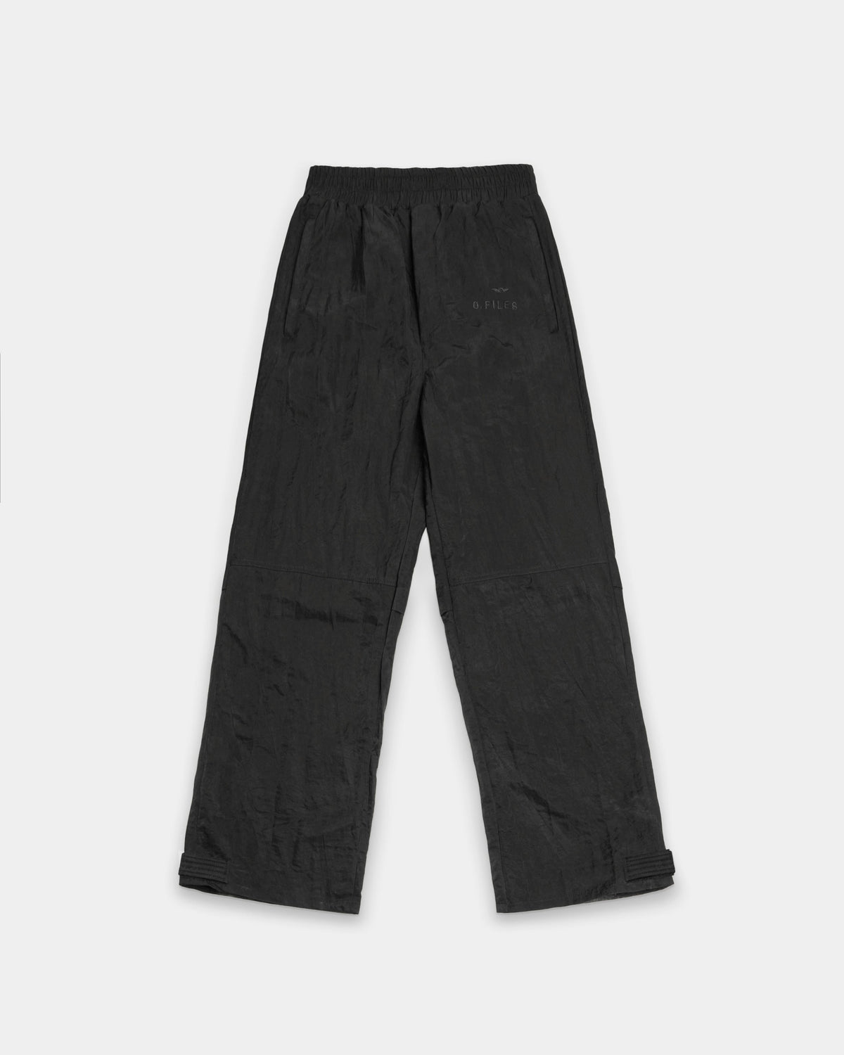 WRINKLED NYLON TRACK PANT