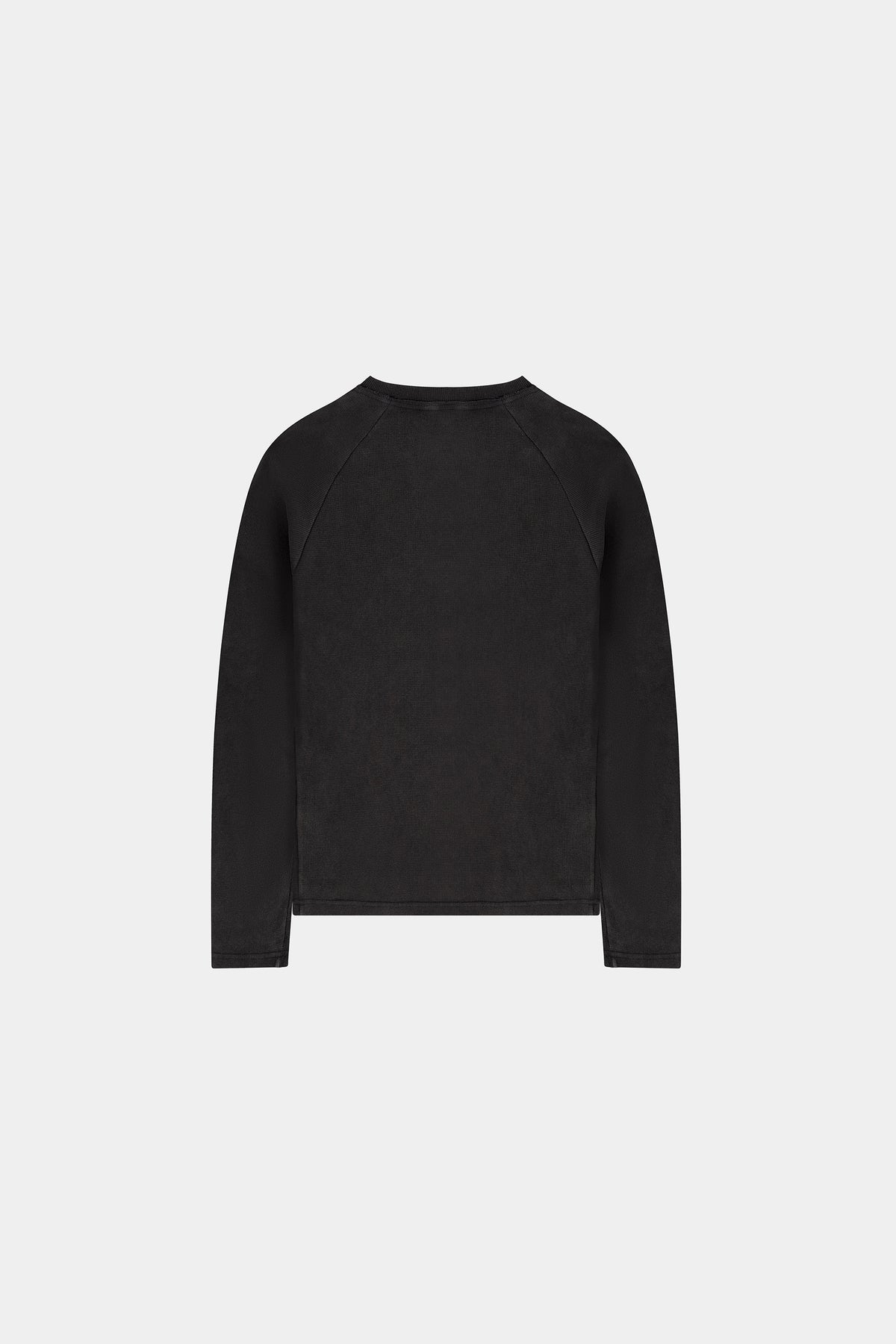 THERMAL RAGLAN LONG SLEEVE in vintage black
