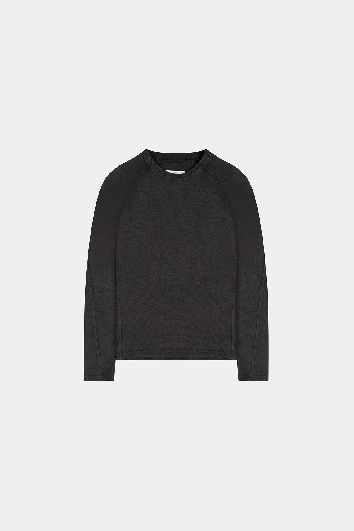THERMAL RAGLAN LONG SLEEVE in vintage black