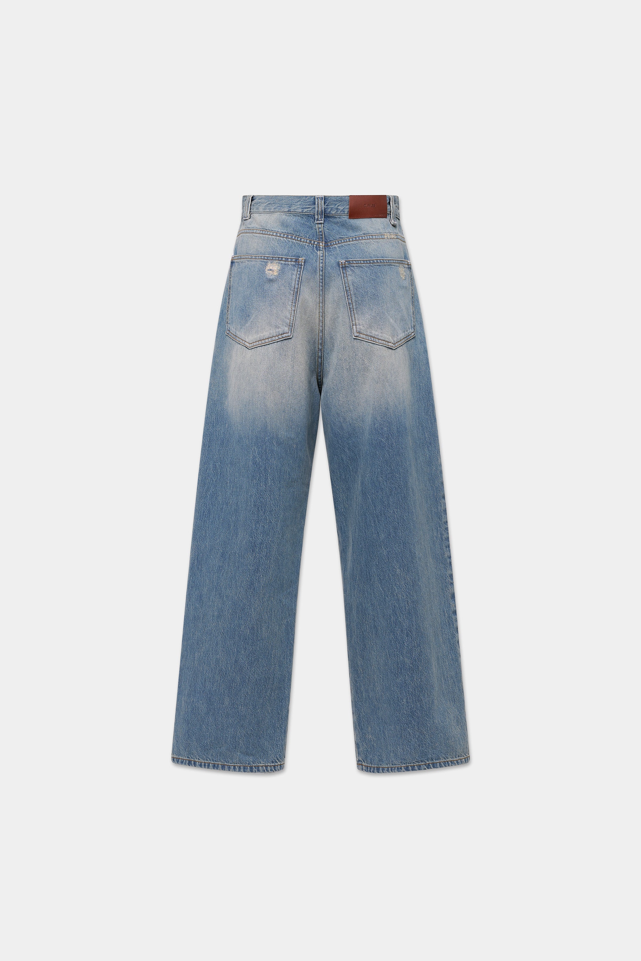 REPAIR EVERYDAY 2.0 DENIM JEANS in broken washed indigo – O. FILES
