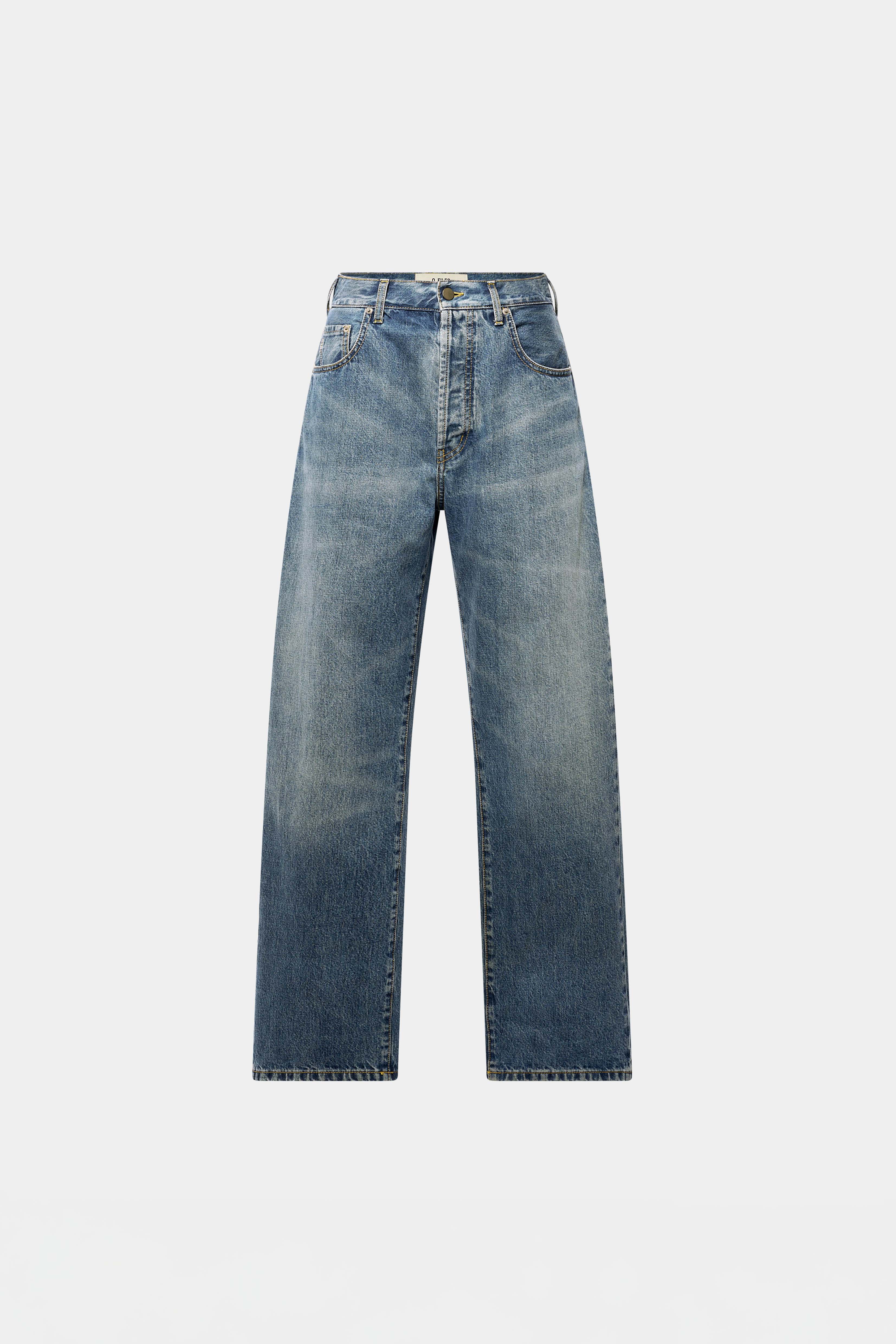 LOT-05 DENIM JEANS in broken indigo – O. FILES