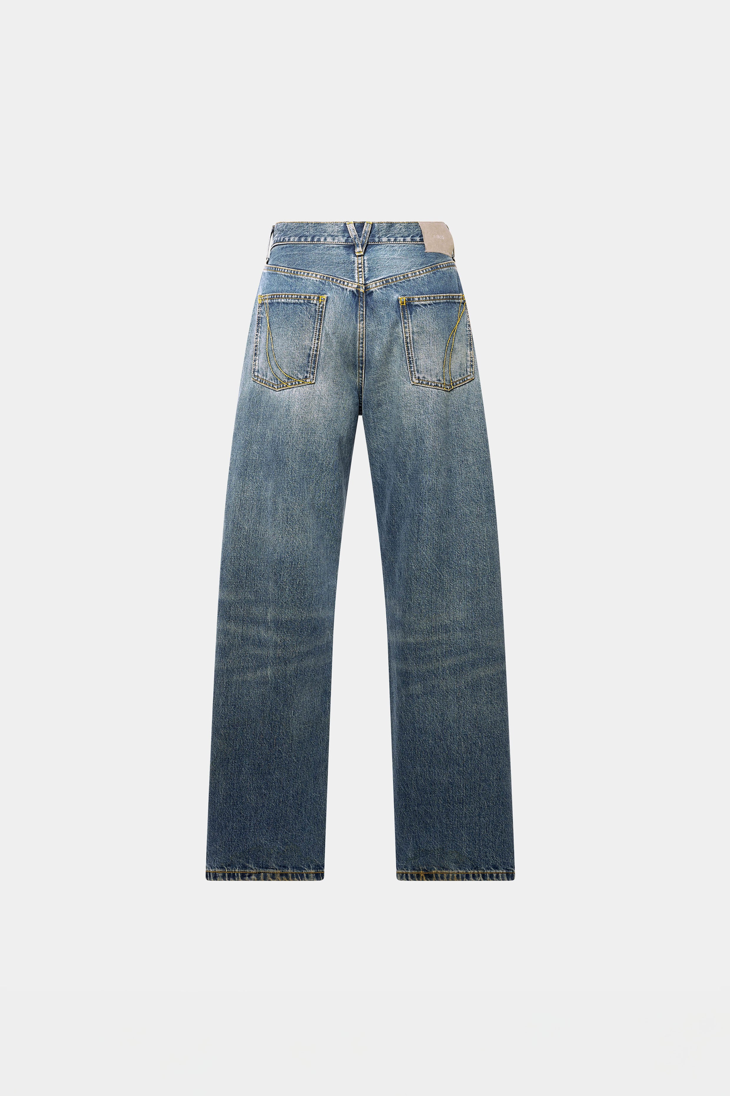 LOT-05 DENIM JEANS in broken indigo – O. FILES
