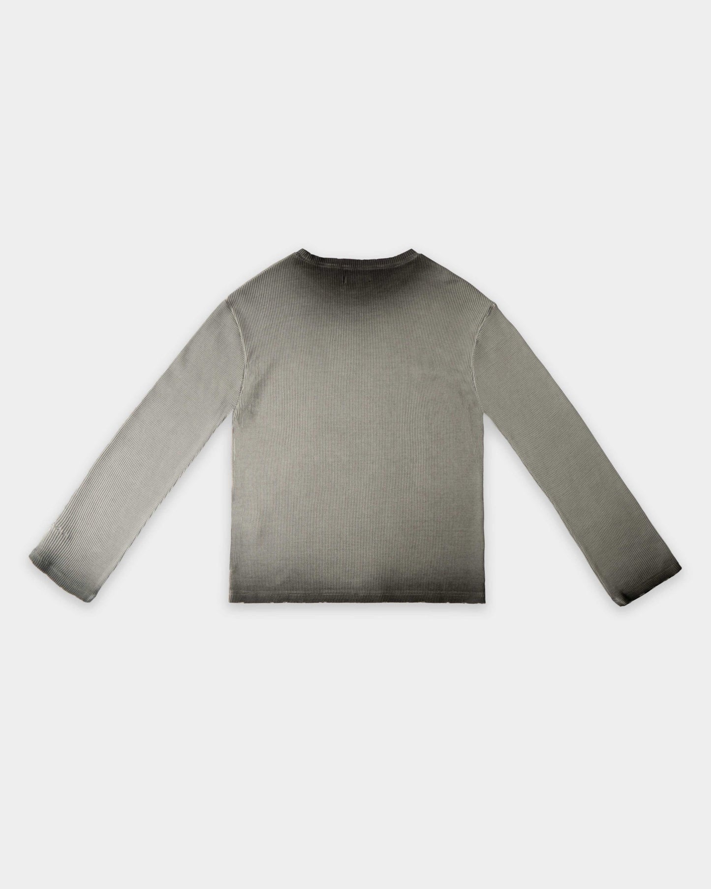 WAFFLE THERMAL CREWNECK (MOCHA GREY)