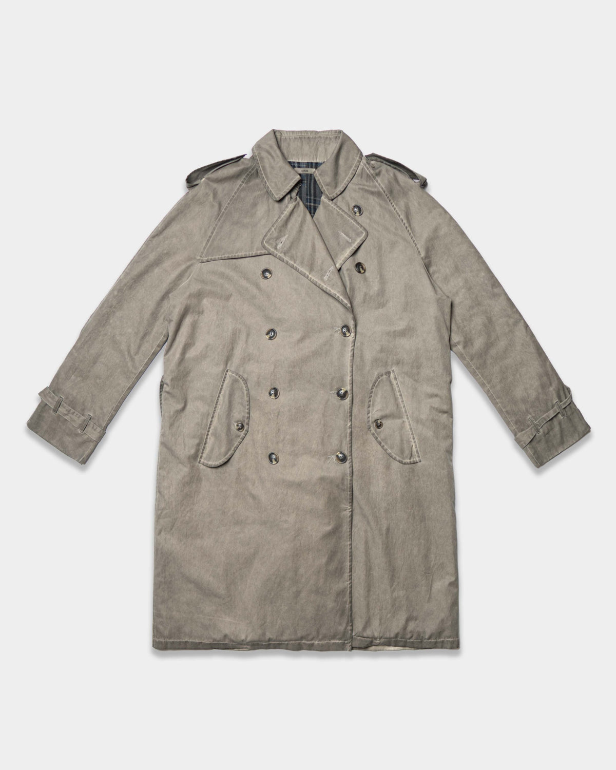 TRENCH COAT (MUD KHAKI)