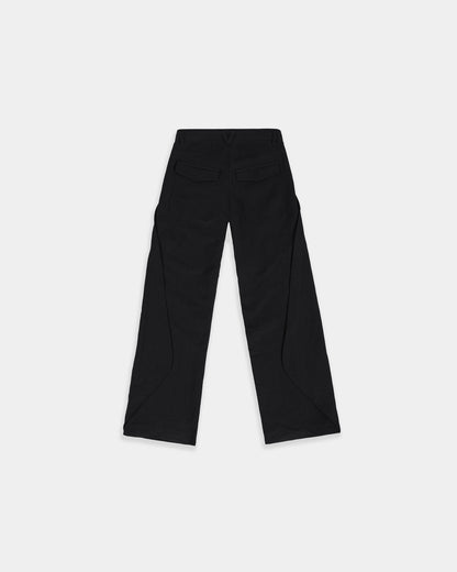 ORIGAMI CANVAS PANTS (VINTAGE BLACK)