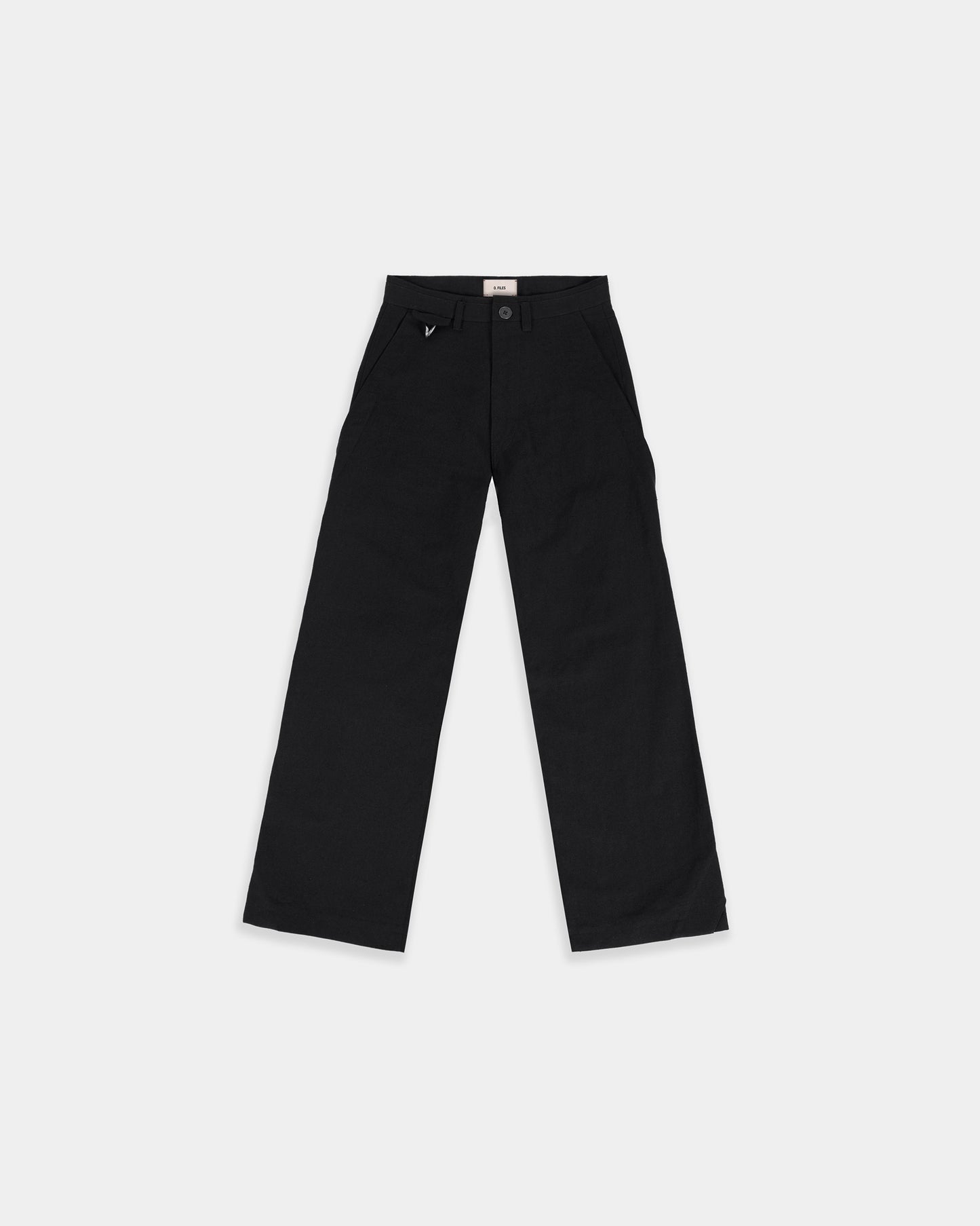 ORIGAMI CANVAS PANTS (VINTAGE BLACK)