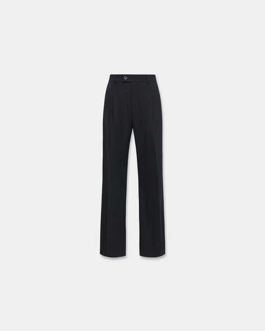 ORIGAMI 2.0 WOOL TROUSERS in black