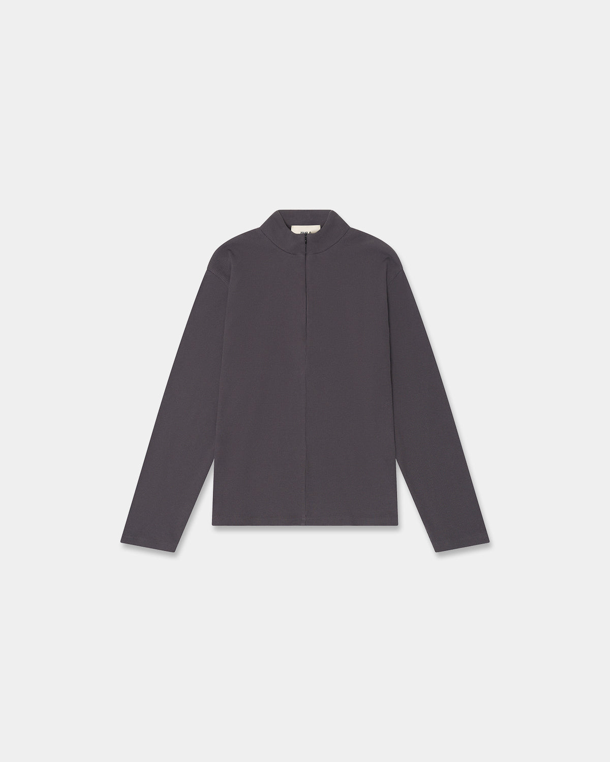 WAFFLE THERMAL HALF ZIP in concrete