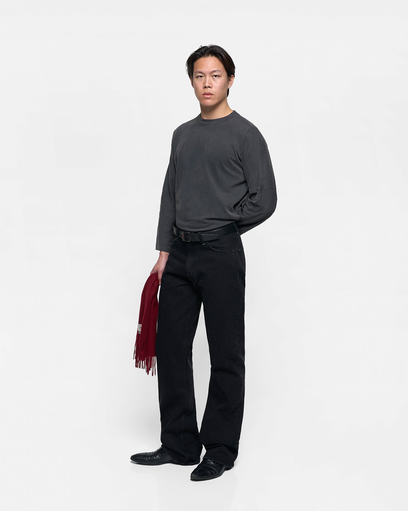 DAD DENIM JEANS in vintage black