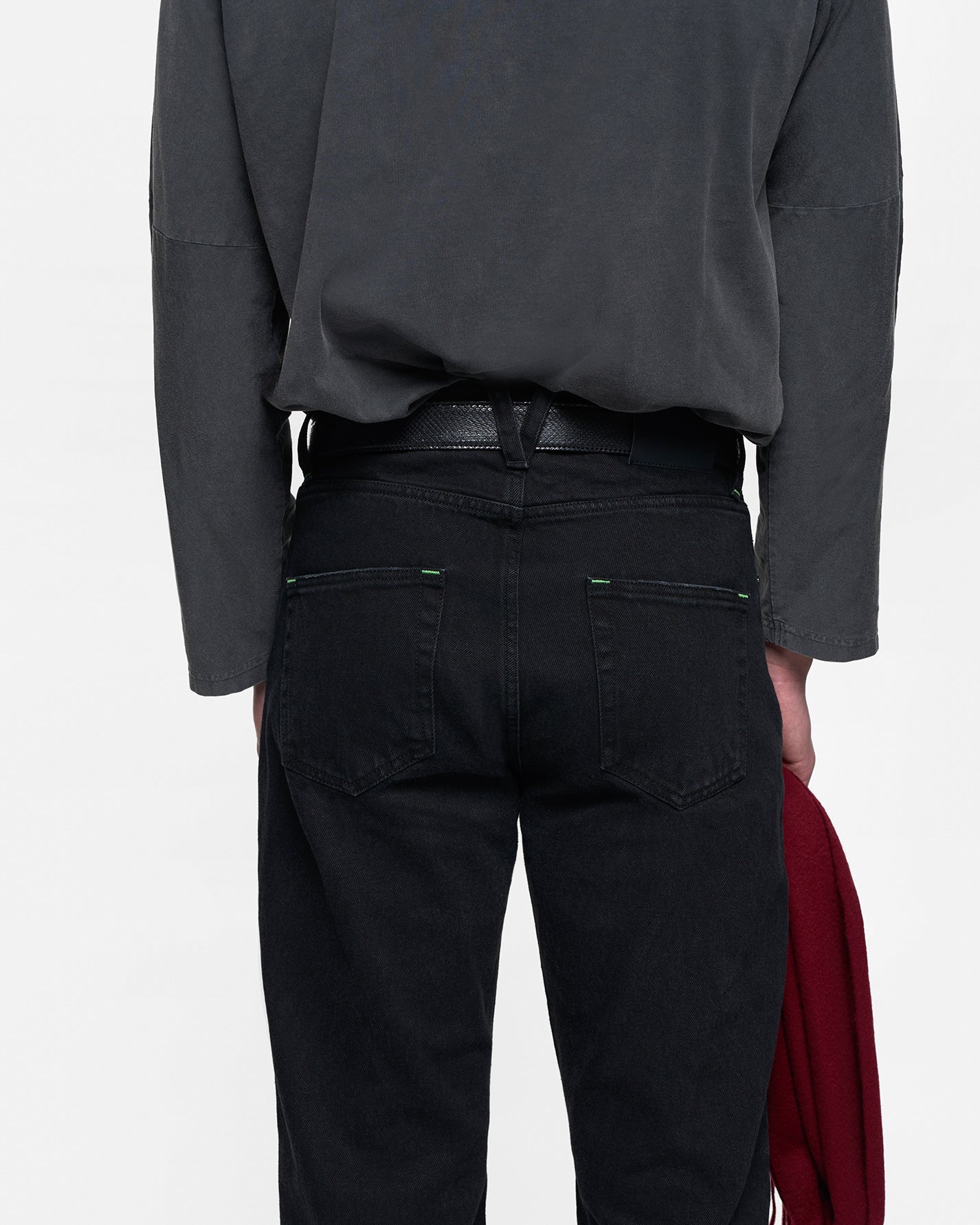 DAD DENIM JEANS in vintage black