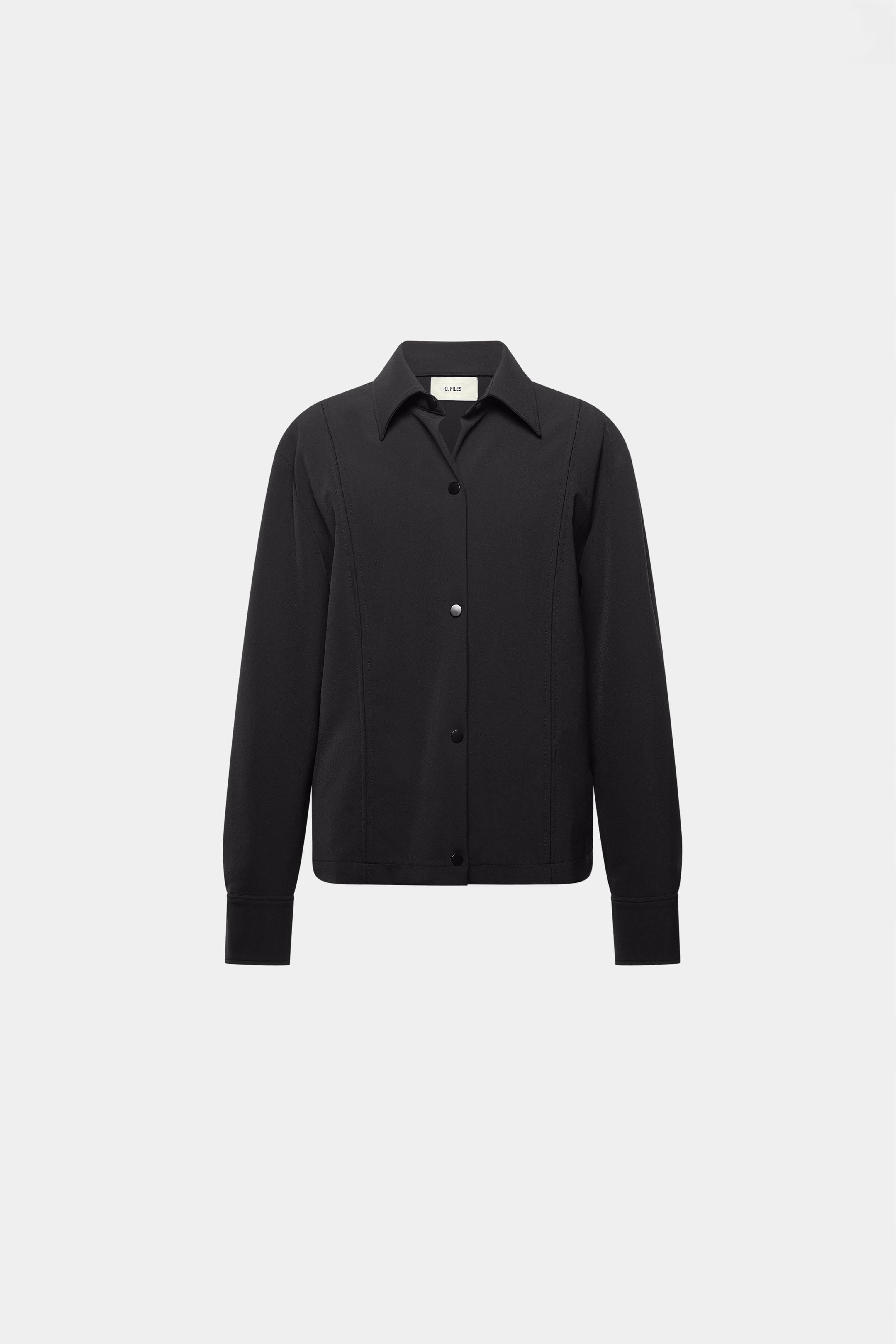 SCUBA JACKET in black – O. FILES