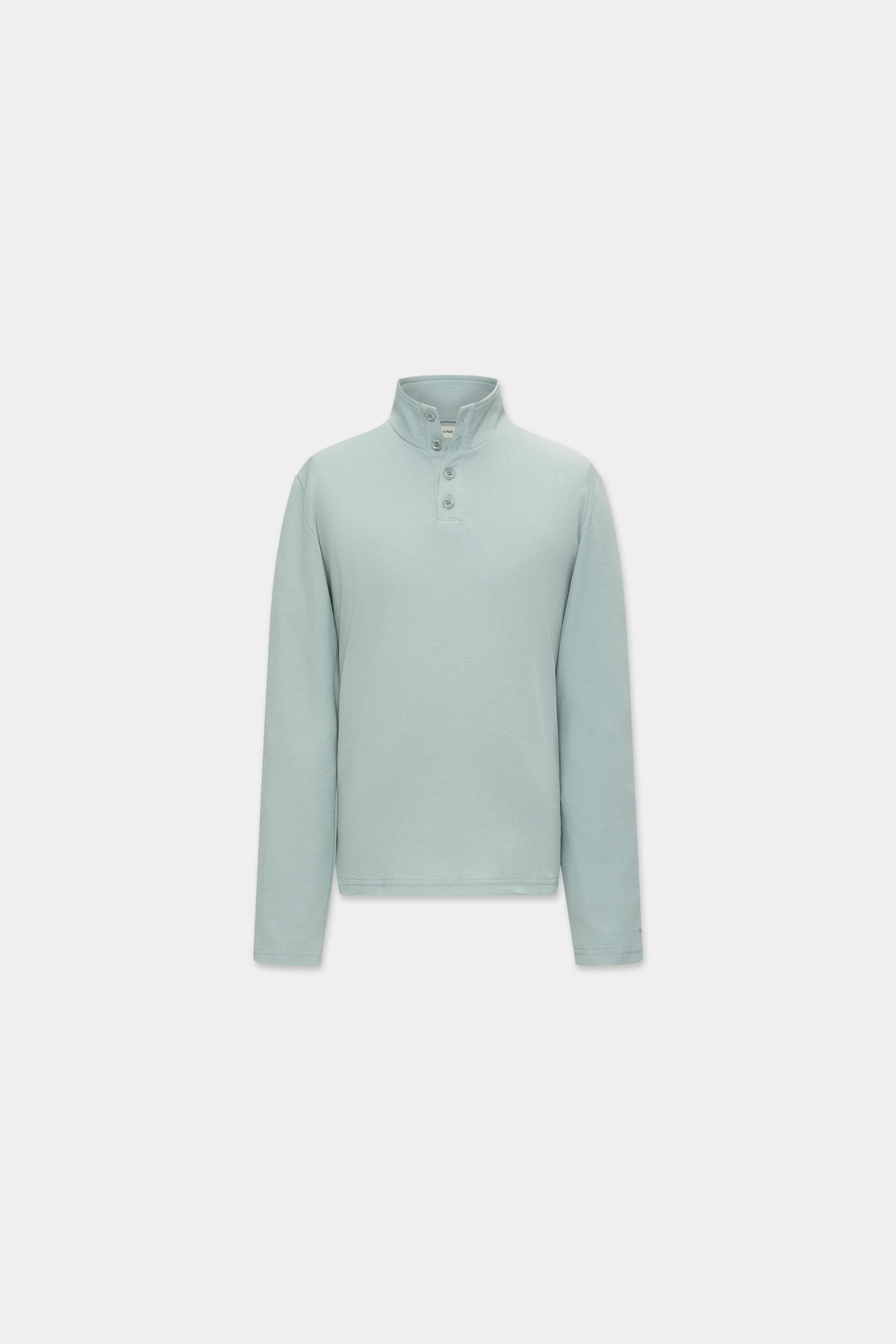 HENLEY LONG SLEEVE in vintage sage