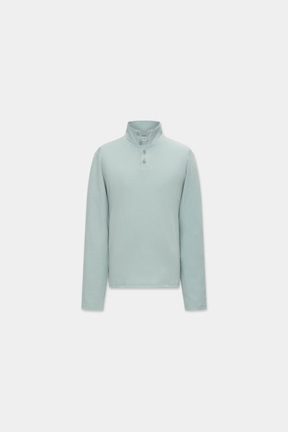 HENLEY LONG SLEEVE in vintage sage