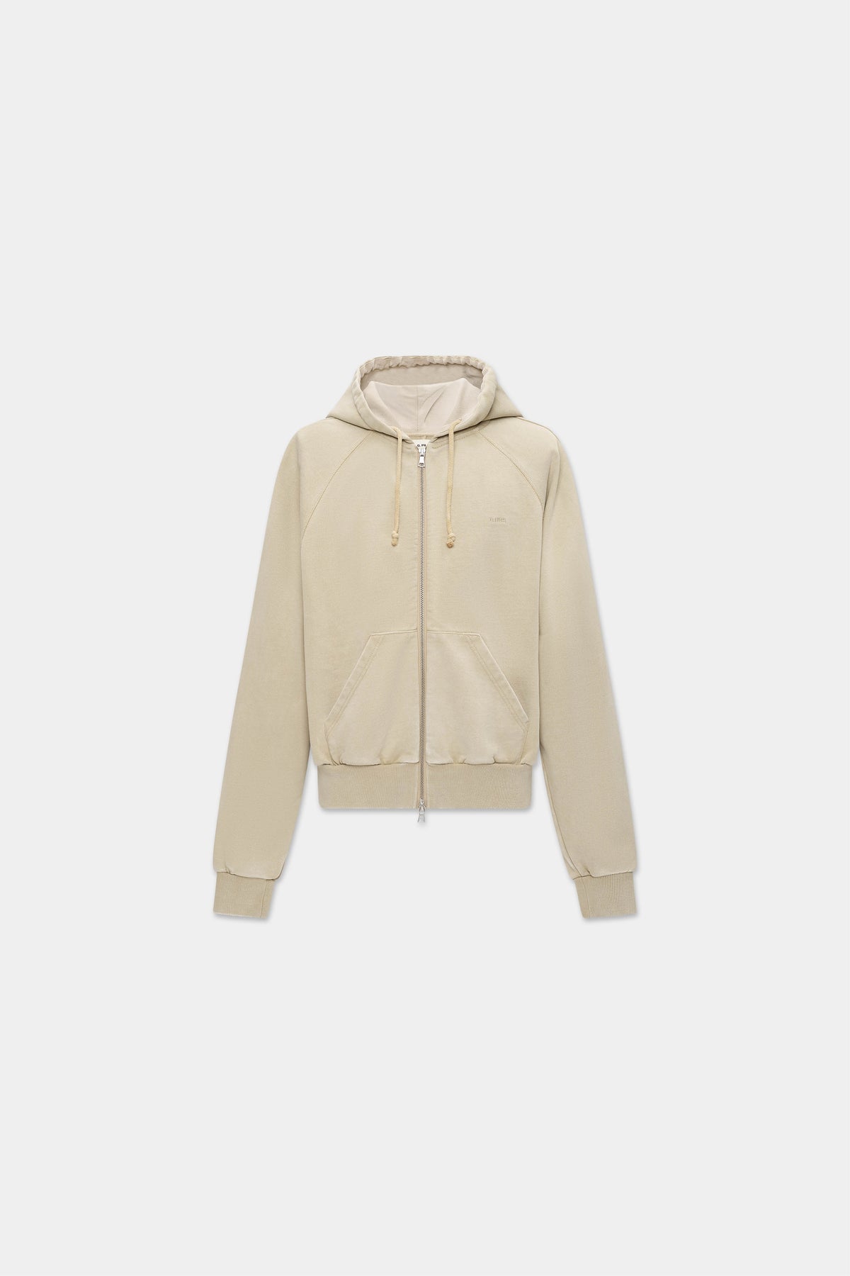 RAGLAN ZIP HOODIE in mojave