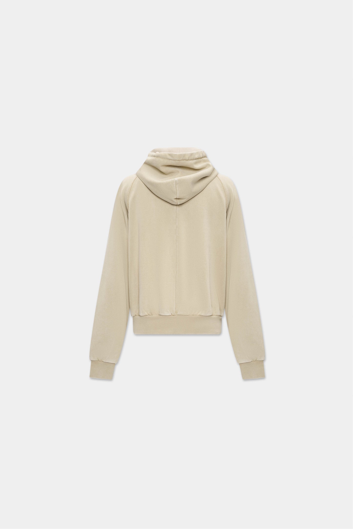 RAGLAN ZIP HOODIE in mojave