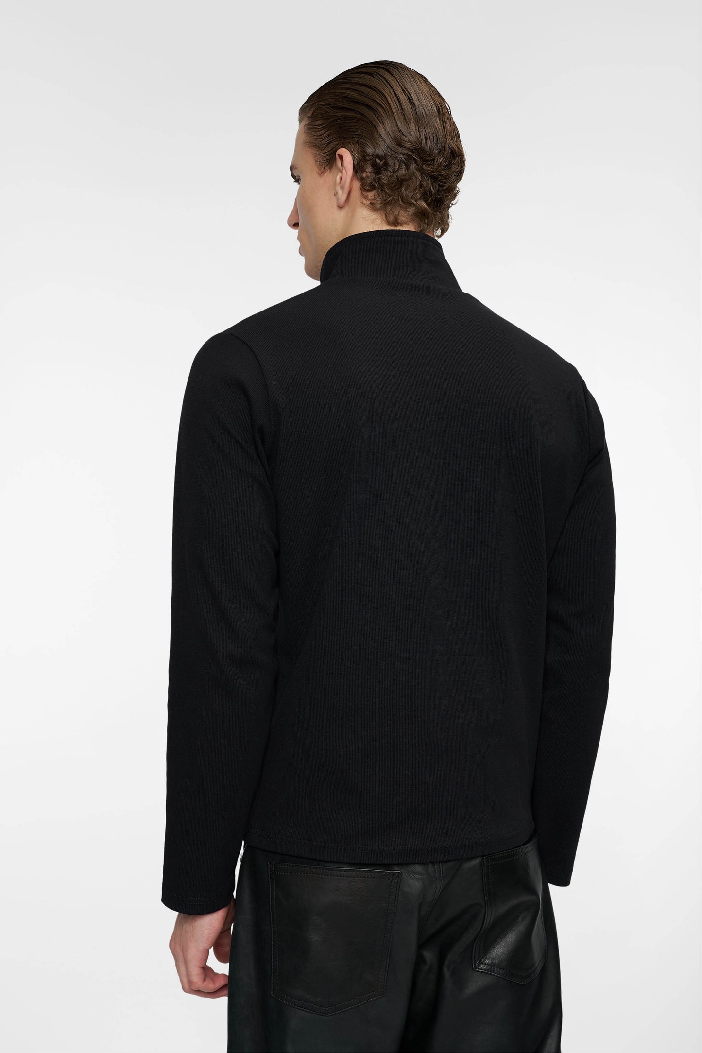 HENLEY LONG SLEEVE in black