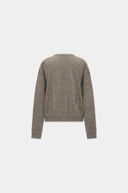 DRAPE KNIT in sahara mélange