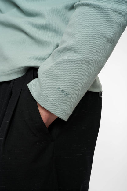 HENLEY LONG SLEEVE in vintage sage