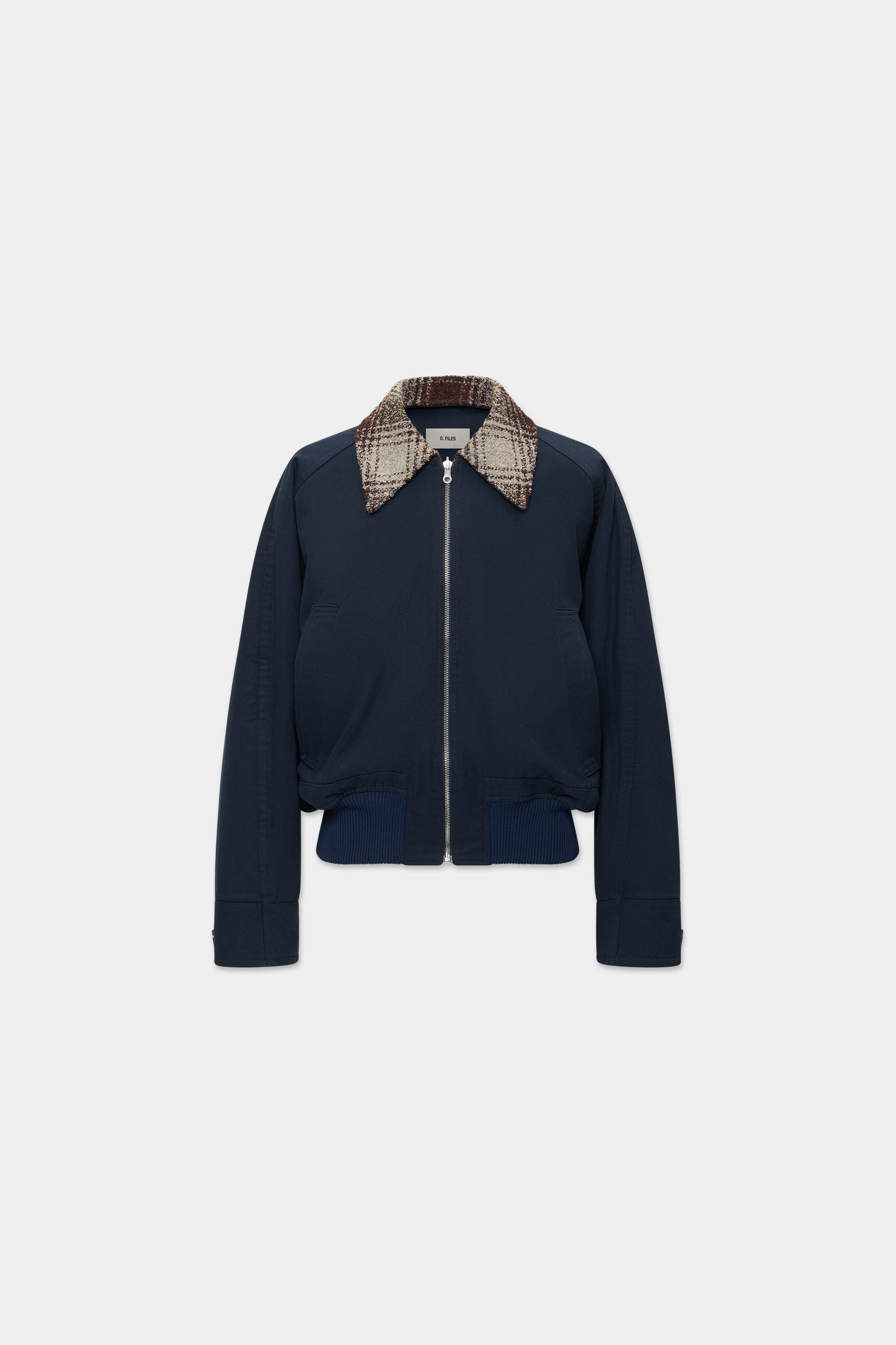 REVERSIBLE BLOUSON JACKET in midnight/checker