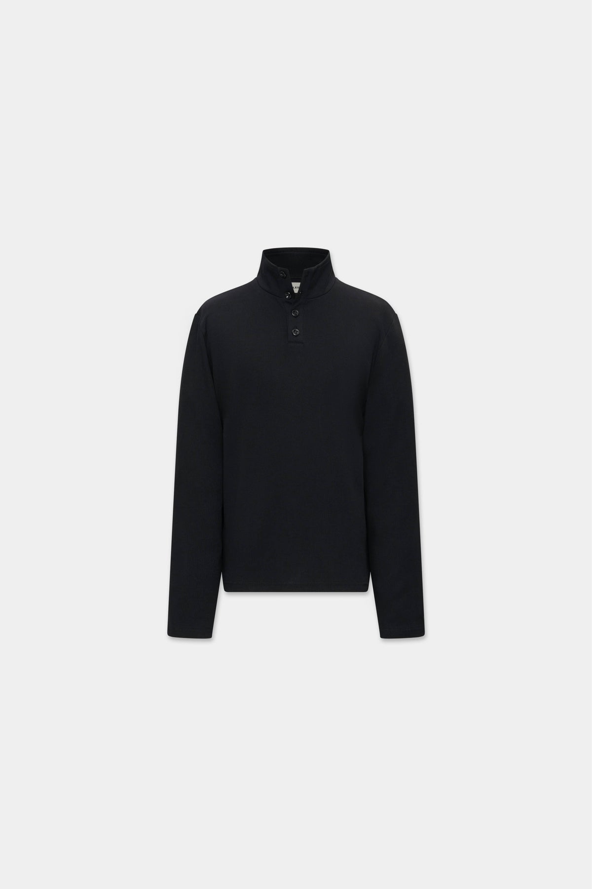 HENLEY LONG SLEEVE in black