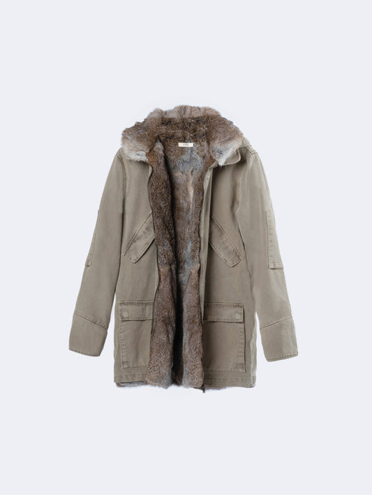 MILITARY FUR PARKA