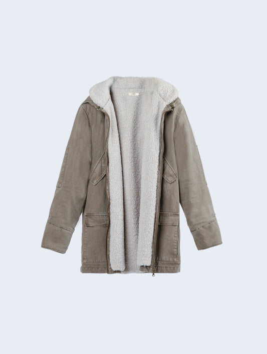 MILITARY SHERPA PARKA